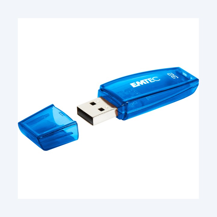 Emtec Memoria Usb 2.0 Blu ECMMD32GC410 32GB | Ecotempo