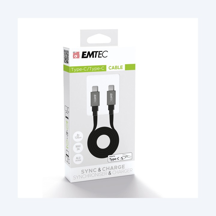 Emtec Cavo Type-C to Type-C 2.0 ECCHAT700TC2 | Ecotempo