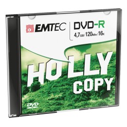 Emtec DVD-R registrabile ECOVR471016SL — EMTVR471016SL | Ecotempo