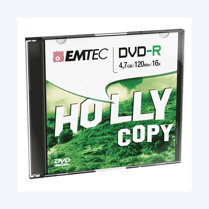 Emtec DVD-R registrabile ECOVR471016SL — EMTVR471016SL | Ecotempo