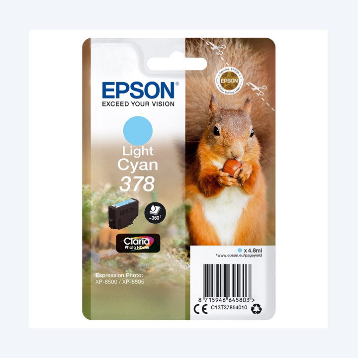 Epson Cartuccia ink 378 Ciano chiaro — EPS37854010 | Ecotempo