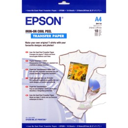 Epson Iron-on-Transfer Paper A4 10 Fogli C13S041154 | Ecotempo