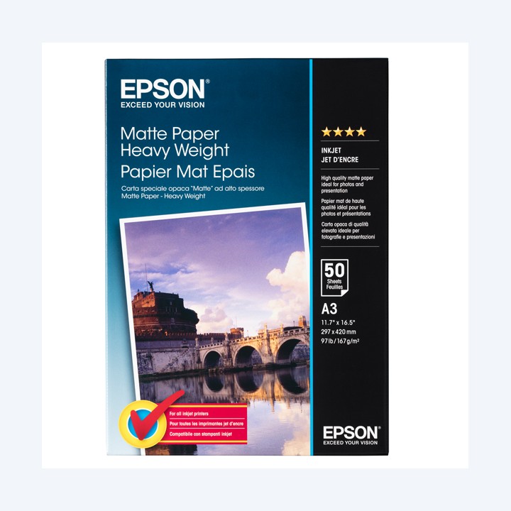 Epson Carta speciale opaca "matte" alto — EPSS041261 | Ecotempo