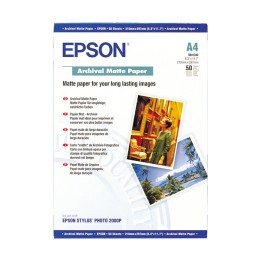 Epson Archival Matte Paper A4 50 Fogli C13S041342 | Ecotempo
