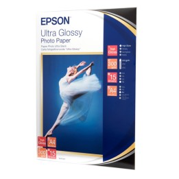 Epson Ultra Glossy Photo Paper A4 15 Fogli C13S041927 | Ecotempo