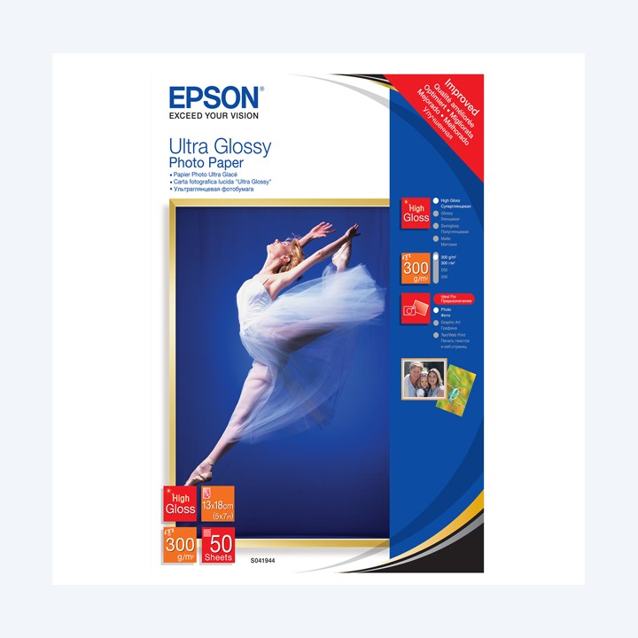 Epson Ultra Glossy Photo Paper 13 x — EPSS041944 | Ecotempo