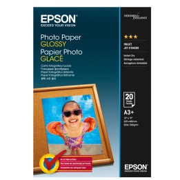 Epson Photo Paper Glossy A3+ 20 Fogli C13S042535 | Ecotempo
