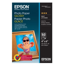 Epson Photo Paper Glossy 10 x 15cm 50 Fogli C13S042547 | Ecotempo