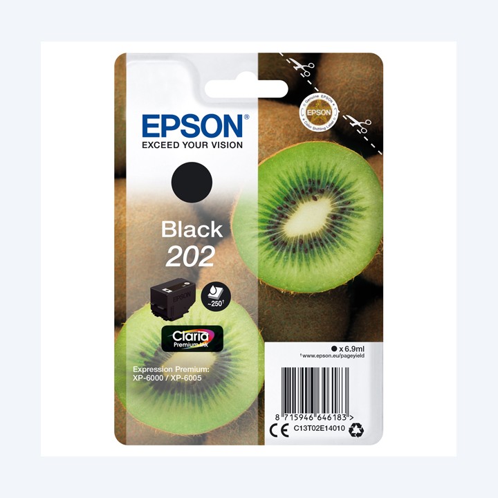 Epson Cartuccia ink 202 Nero C13T02E14010 6,9ml | Ecotempo