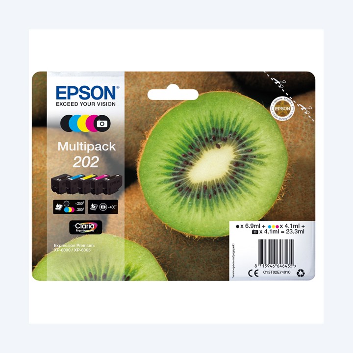 Epson Multipack Cartuccia ink 202 — EPST02E74010 | Ecotempo