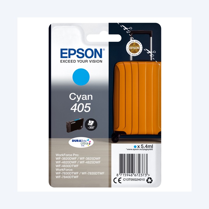 Epson Cartuccia ink 405 Ciano C13T05G24010 300 pag | Ecotempo
