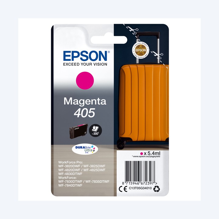Epson Cartuccia ink 405 Magenta C13T05G34010 300 pag | Ecotempo