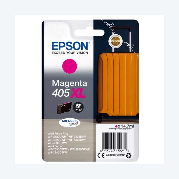 Epson Cartucce ink 405XL magenta C13T05H34010 1.100 pag | Ecotempo