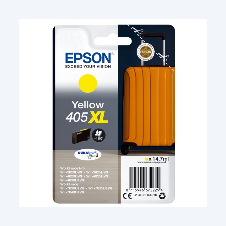 Epson Cartucce ink 405XL giallo C13T05H44010 1.100 pag | Ecotempo