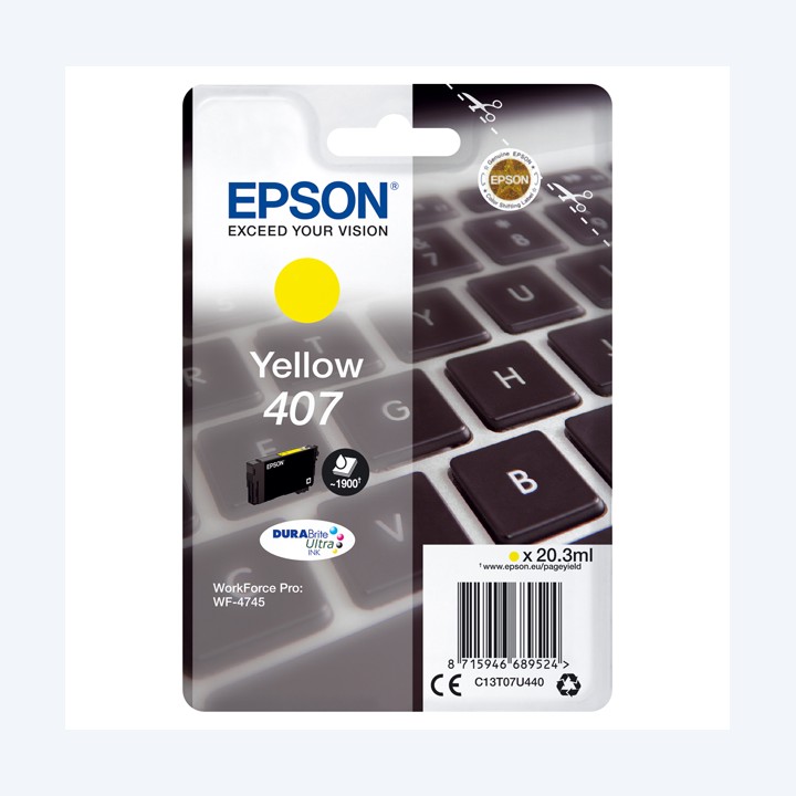 Epson Cartuccia Ink Giallo C13T07U440 38,1 ml | Ecotempo
