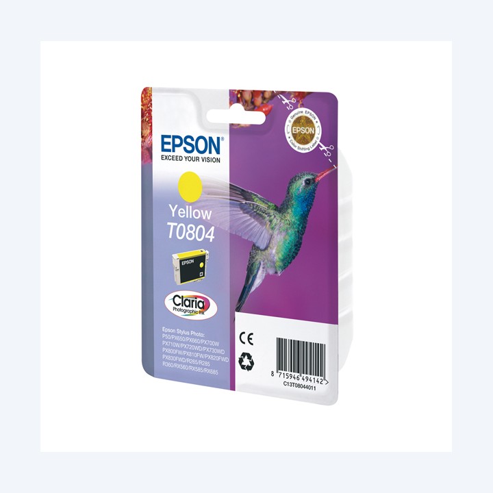 Epson Cartuccia ink Giallo Photo T0804 — EPST08044011 | Ecotempo