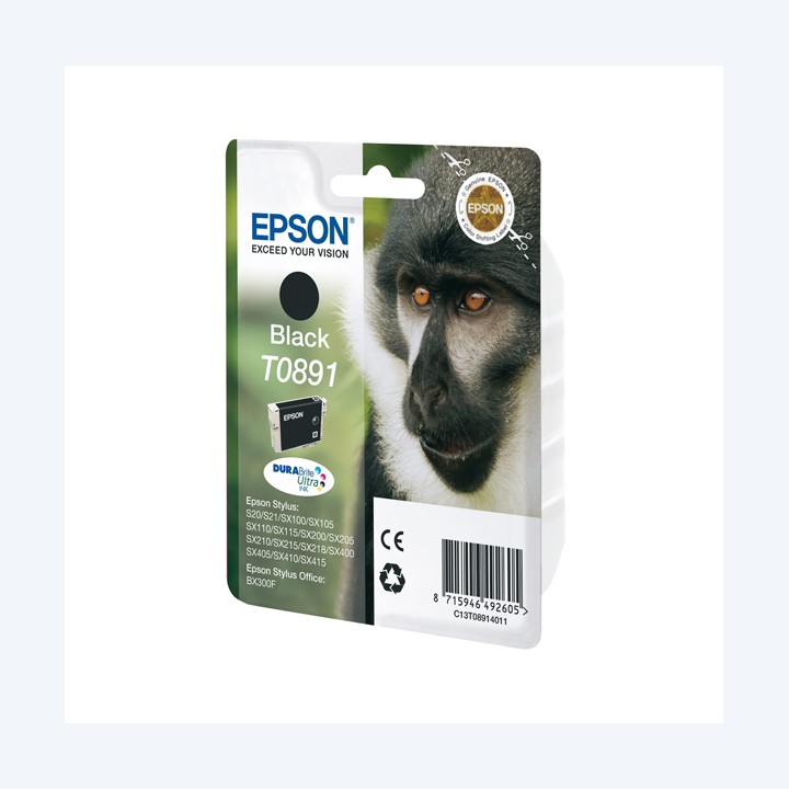 Epson Cartuccia ink Nero T0891 C13T08914011 5,8ml | Ecotempo