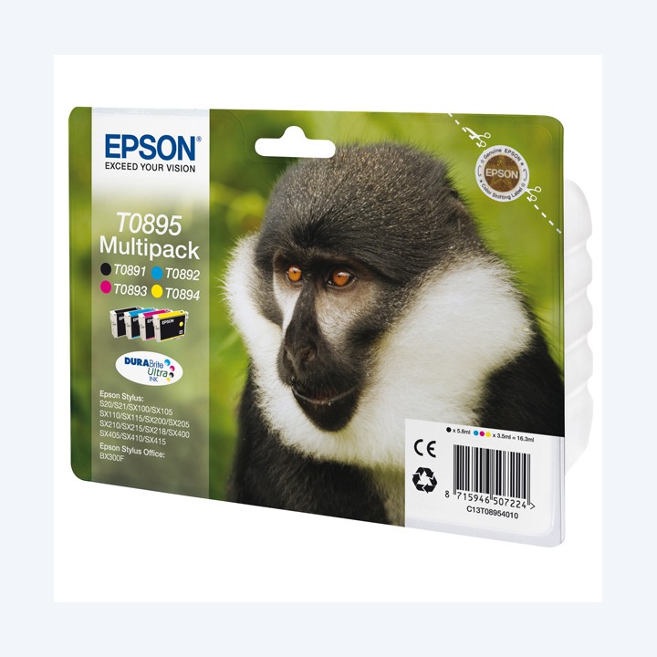 Epson Cartuccia ink C/M/Y/K T0895 — EPST08954010 | Ecotempo