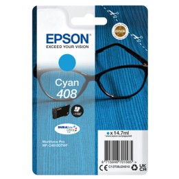 Epson Cartuccia DuraBrite Ultra 408 Ciano C13T09J24010 | Ecotempo