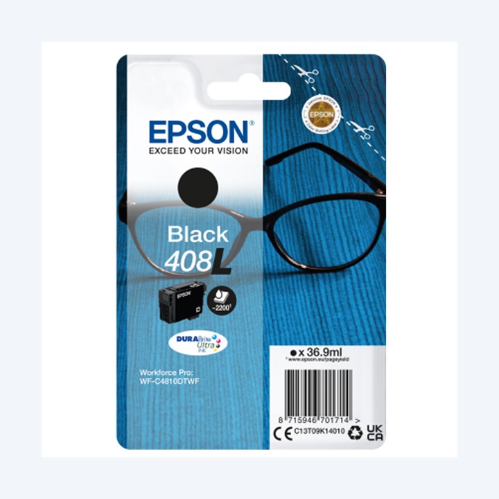 Epson Cartuccia DuraBrite Ultra 408L Nero C13T09K14010 | Ecotempo