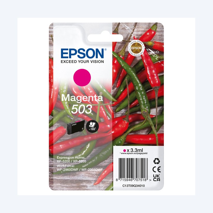 Epson Cartuccia Magenta 503 C13T09Q34010 3,3 ml | Ecotempo