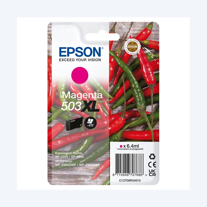 Epson Cartuccia Magenta 503XL C13T09R34010 6,4 ml | Ecotempo