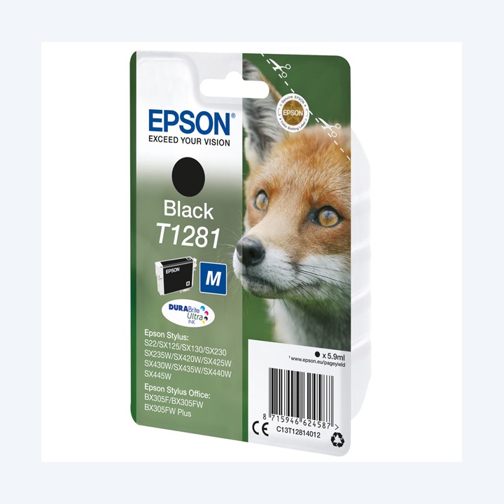 Epson Cartuccia ink Nero T1281 C13T12814012 5,9ml | Ecotempo