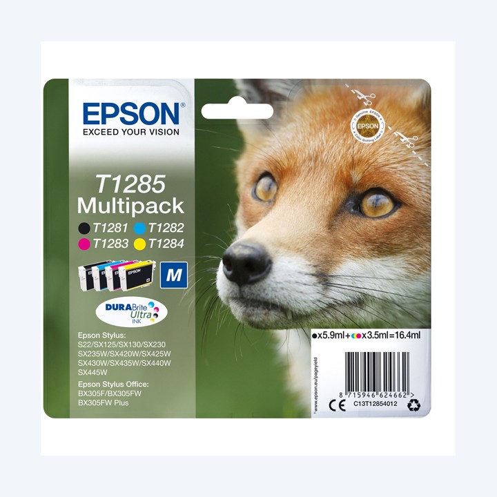 Epson Multipack Cartuccia ink C/M/Y/K — EPST12854012 | Ecotempo