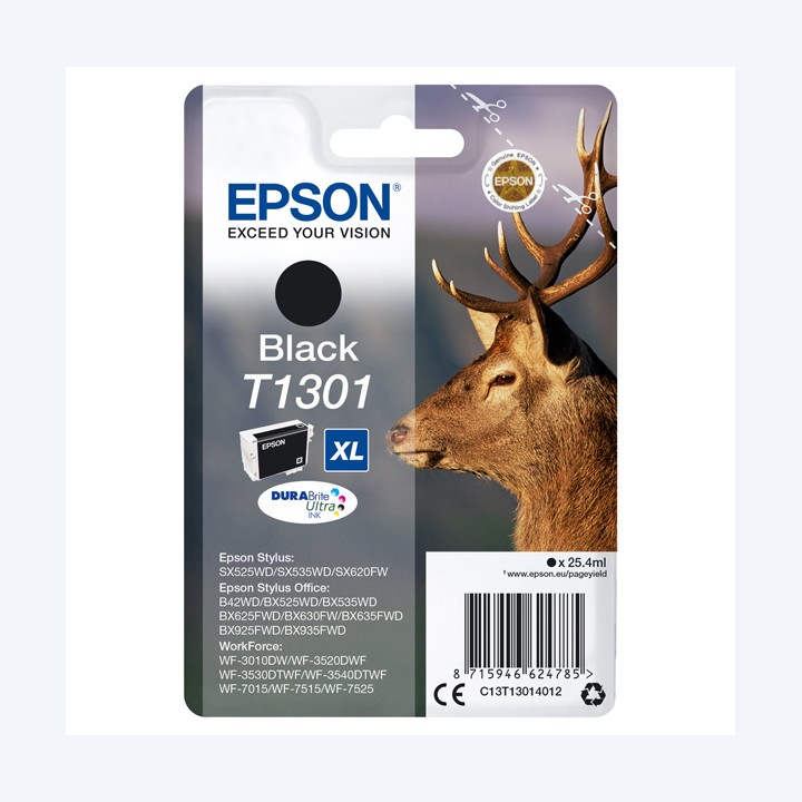 Epson Cartuccia ink Nero T1301 C13T13014012 25,4ml | Ecotempo