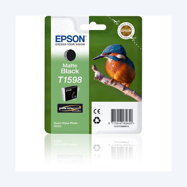 Epson Cartuccia ink Nero opaco T1598 C13T15984010 17ml | Ecotempo
