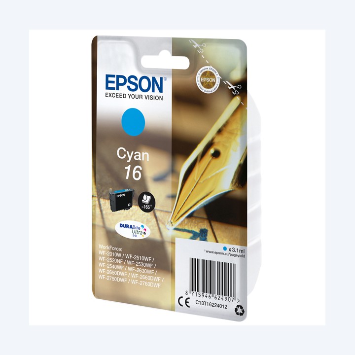 Epson Cartuccia ink 16 Ciano C13T16224012 3,1ml | Ecotempo