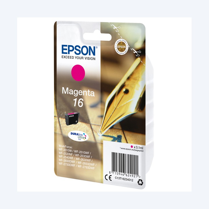 Epson Cartuccia ink 16 Magenta C13T16234012 3,1ml | Ecotempo