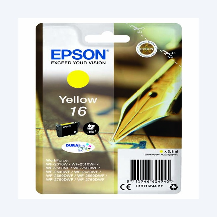 Epson Cartuccia ink 16 Giallo C13T16244012 3,1ml | Ecotempo
