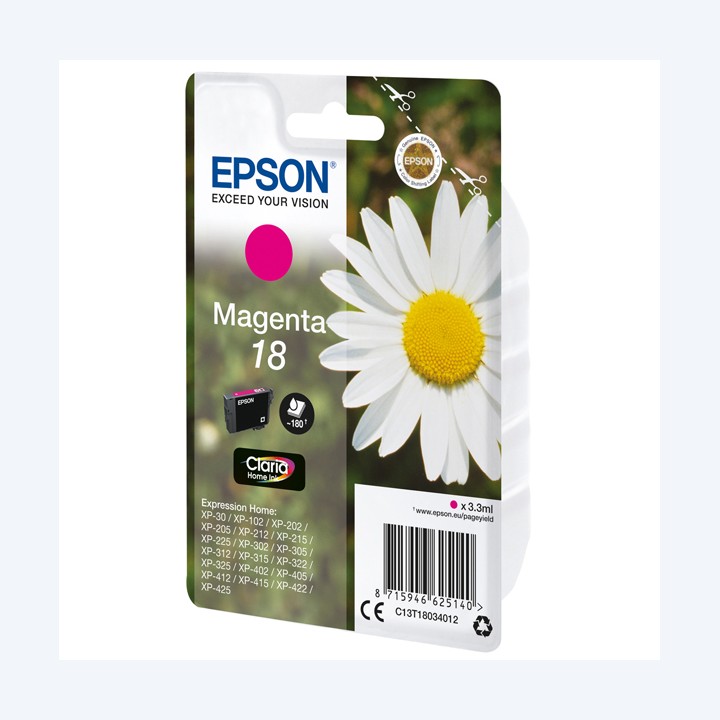 Epson Cartuccia ink 18 Magenta C13T18034012 3,3ml | Ecotempo