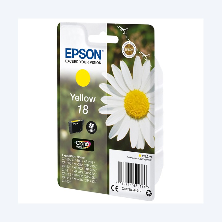 Epson Cartuccia ink 18 Giallo C13T18044012 3,3ml | Ecotempo