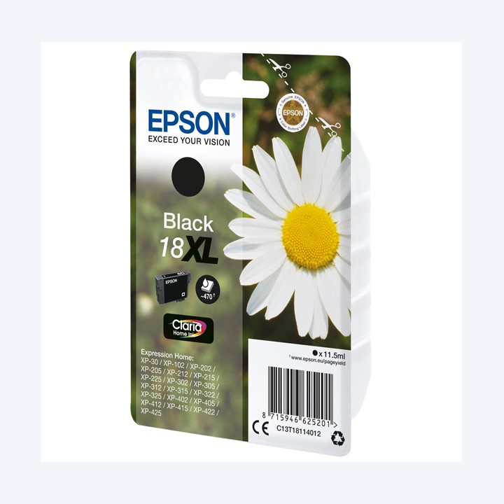 Epson Cartuccia ink 18XL Nero C13T18114012 11,5ml | Ecotempo