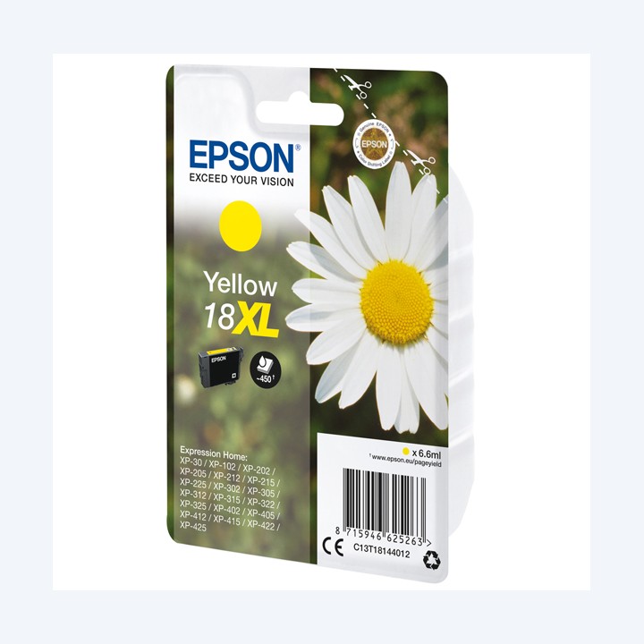 Epson Cartuccia ink 18XL Giallo C13T18144012 6,6ml | Ecotempo
