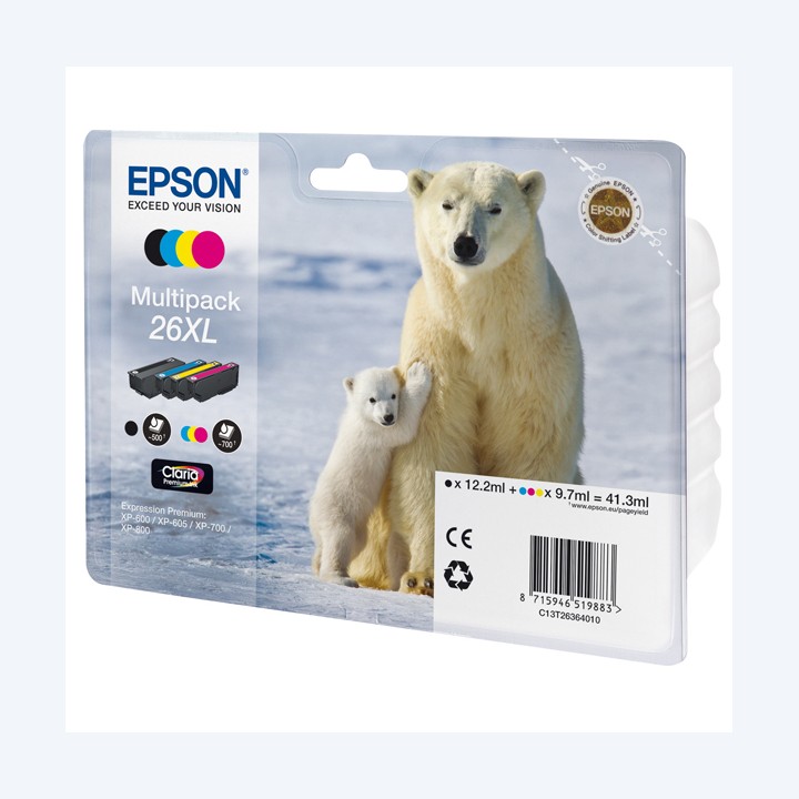 Epson Multipack Cartuccia ink 26Xl — EPST26364010 | Ecotempo
