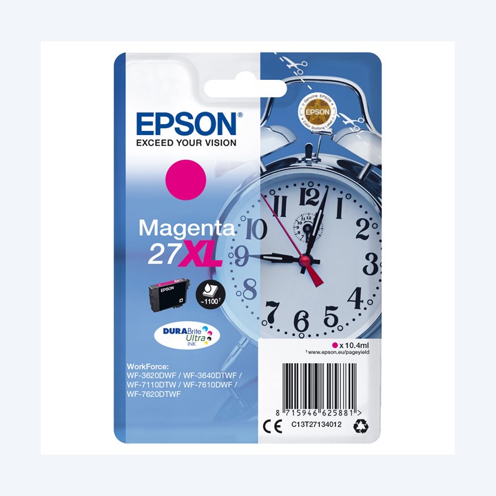 Epson Cartuccia ink 27XL Magenta C13T27134012 10,4ml | Ecotempo