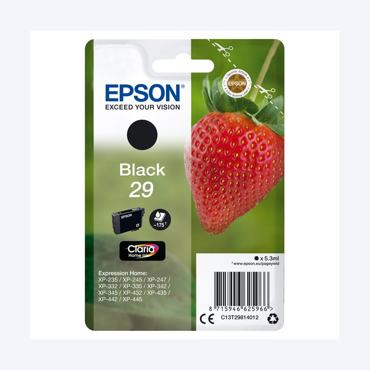 Epson Cartuccia ink 29 Nero C13T29814012 5,3ml | Ecotempo