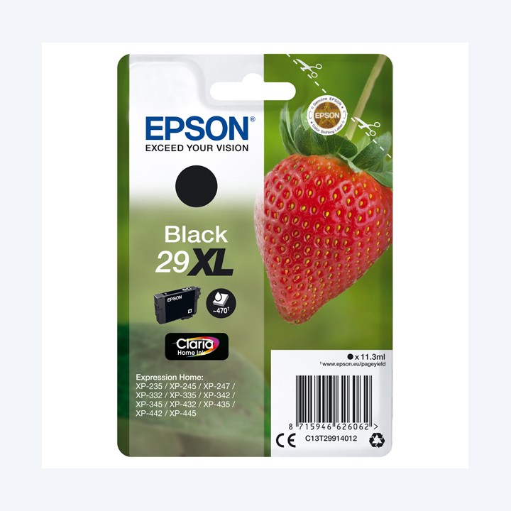 Epson Cartuccia ink 29XL Nero C13T29914012 11,3ml | Ecotempo