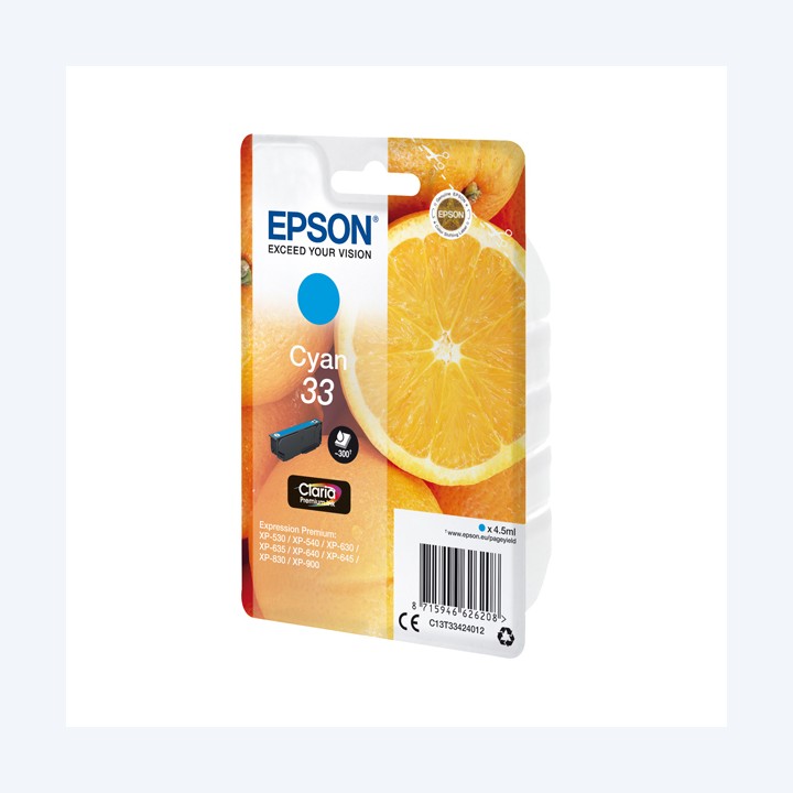 Epson Cartuccia ink 33 Ciano C13T33424012 6,4ml | Ecotempo