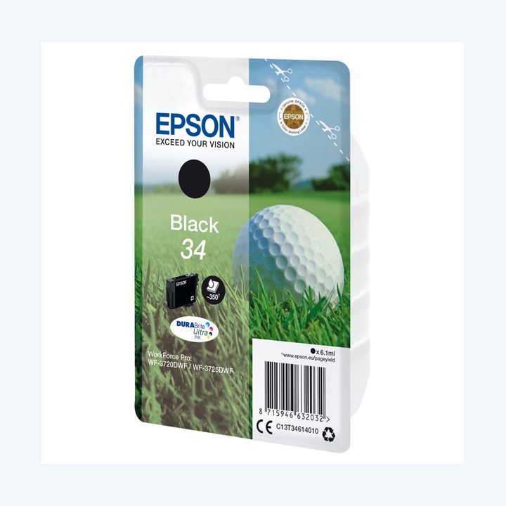 Epson Cartuccia ink 34 Nero C13T34614010 6,1ml | Ecotempo