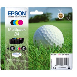 Epson Cartuccia ink 34 C/M/Y/K — EPST34664010 | Ecotempo