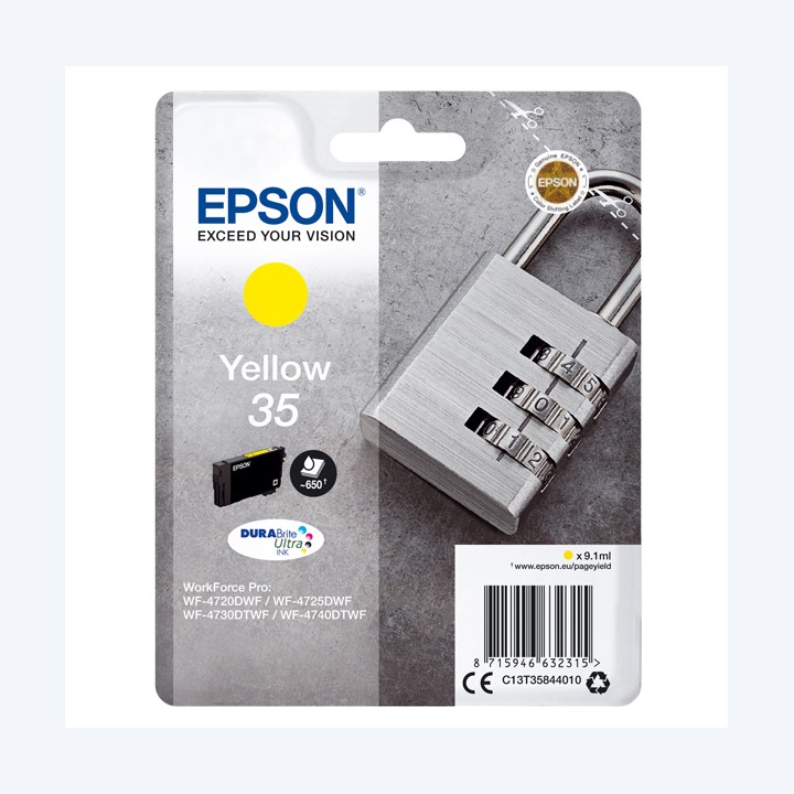 Epson Cartuccia ink 35 Giallo C13T35844010 9,1ml | Ecotempo