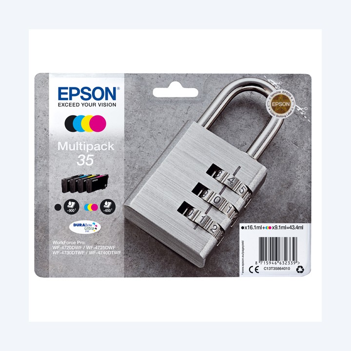Epson Cartuccia ink 35 C/M/Y/K — EPST35864010 | Ecotempo