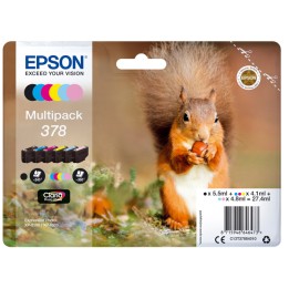 Epson Cartuccia ink 378 C/M/Y/C CH/M — EPST37884010 | Ecotempo