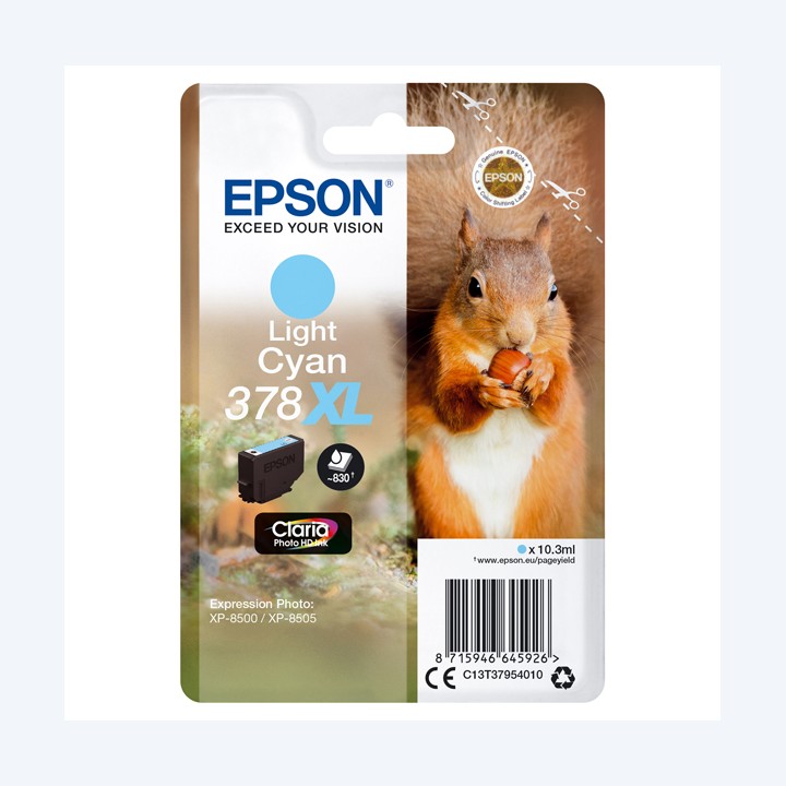 Epson Cartuccia ink 378XL Ciano chiaro — EPST37954010 | Ecotempo