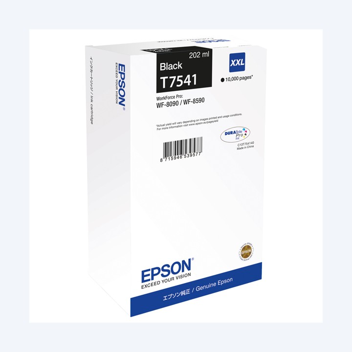 Epson Cartuccia ink Nero T7541 C13T75414N 202ml | Ecotempo