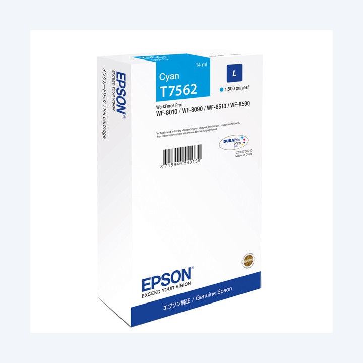 Epson Tanica Ciano T7562 C13T75624N 14ml | Ecotempo